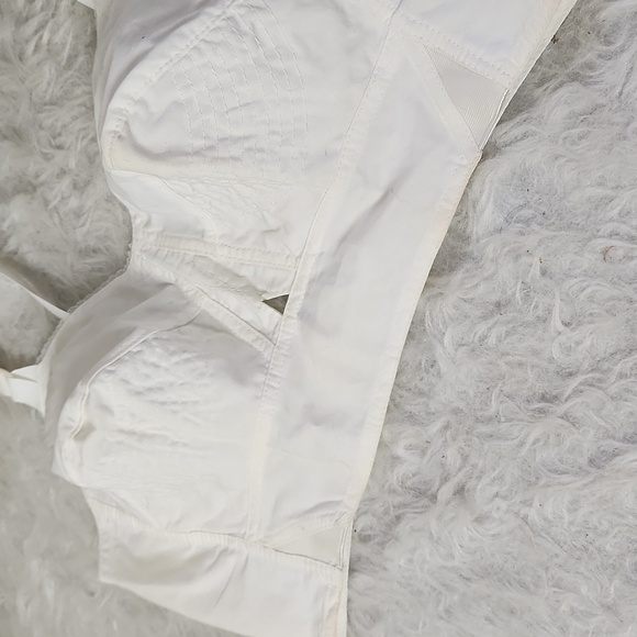 Vintage sweetheart bra top white 60s 70s pinup 36B made in USA - Picture 6 of 8